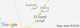 El Oued map